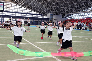 エンゼル運動会３　　　　年少かけっこ