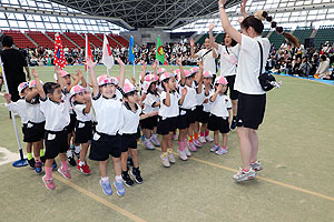 エンゼル運動会３　　　　年少かけっこ