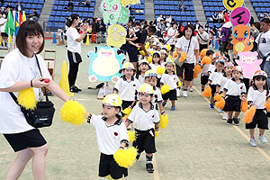 エンゼル運動会４　　　　年少リズム