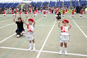 エンゼル運動会５　　　　鼓隊AB