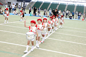 エンゼル運動会５　　　　鼓隊AB