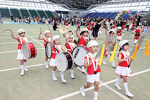 エンゼル運動会５　　　　鼓隊AB