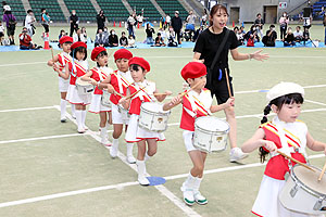 エンゼル運動会６　　　　鼓隊CDE