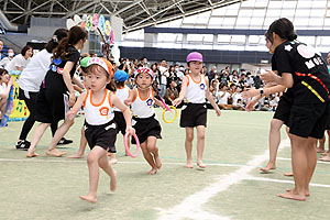 エンゼル運動会７　　　　年長リレー