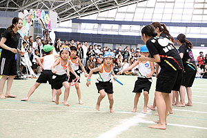 エンゼル運動会７　　　　年長リレー