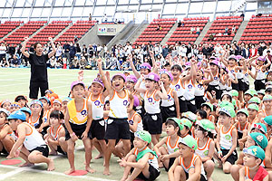 エンゼル運動会７　　　　年長リレー