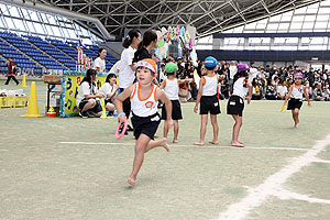 エンゼル運動会７　　　　年長リレー