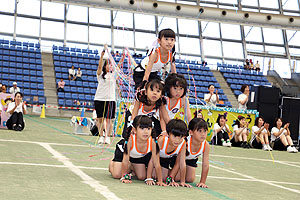 エンゼル運動会８　　　　年長 組体操・バルーン