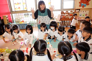 コップ送りゲーム　楽しかったね！　ぱんだ