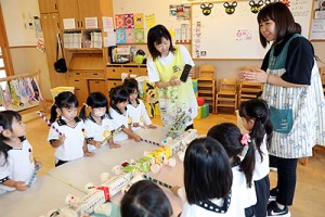 コップ送りゲーム　楽しかったね！　ぱんだ