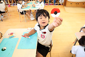 モンスターボール探しゲーム　ばら