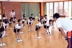 体操教室　跳び箱にチャレンジ‼　E