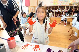 ハロウィンの制作　こあら