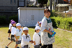 お散歩たのしかったね　たんぽぽ・C