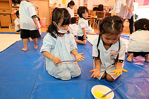 イチョウの木の制作　りす