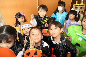 ハロウィンパーティ　　楽しかったね　E