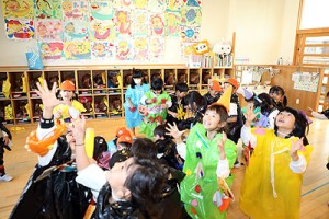 ハロウィンパーティ　　楽しかったね　E