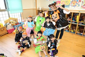 ハロウィンパーティ　　楽しかったね　E