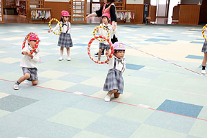 リズムフェスティバルの活動　年中Aチーム
