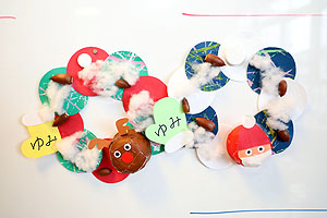 クリスマスの制作　ぱんだ