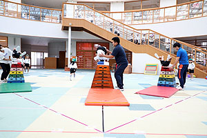 リズムフェスティバルの活動　年長Bチーム