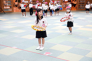 リズム予行が行われました　年中Aチーム