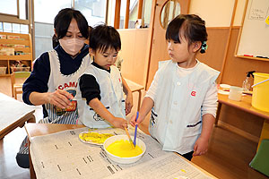 きのこの制作　ひよこ