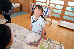 お仕事体験ごっこ　ことり