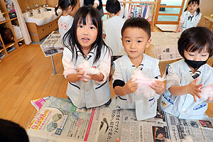 お仕事体験ごっこ　ことり