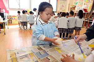 お仕事体験ごっこ　ことり