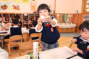 秋の自由制作　りす