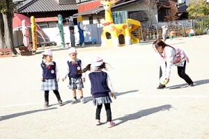 ころがしドッジボール　楽しかったね‼　うさぎ