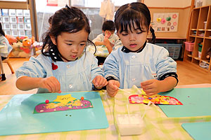 デコレーションの制作　こあら