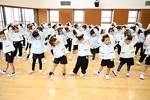 歌・カスタの予行が行われました　年長Aチーム