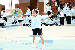 リズムフェスティバルの活動　年中Aチーム