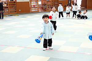 リズムフェスティバルの活動　年中Aチーム