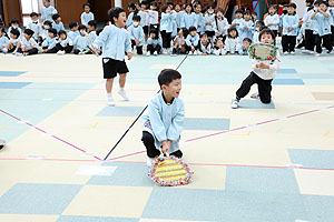 リズムフェスティバルの活動　年中Aチーム