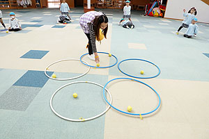 エンゼルドームで楽しい運動あそび　さくら