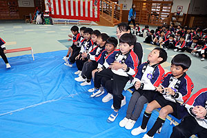 もちつき大会　年長組・ひよこ　NO.1