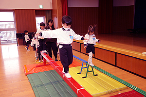 体操教室がんばったね　　さくら