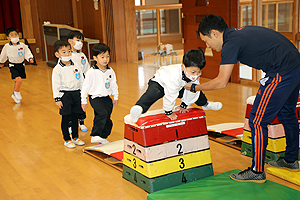 体操教室がんばったね　　さくら
