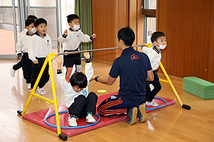 体操教室がんばったね　　さくら