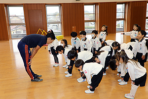 体操教室がんばったね　　さくら