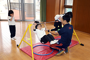 体操教室がんばったね　ひまわり