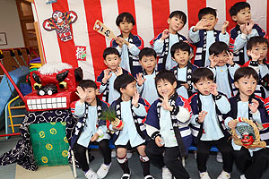 もちつき大会　ひまわり・さくら・すみれ　NO.1
