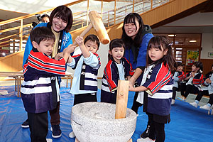 もちつき大会　ひまわり・さくら・すみれ　NO.1