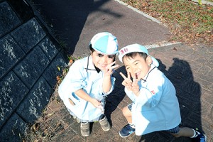 お散歩たのしかったね　すみれ・こあら