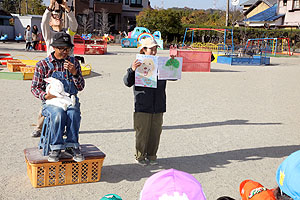 ふれあい動物園　たのしかったね　年長組