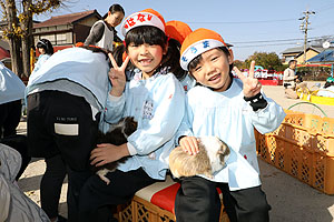 ふれあい動物園　たのしかったね　年長組