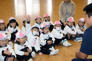 体操教室　たのしかったね　ー跳び箱ー　うさぎ